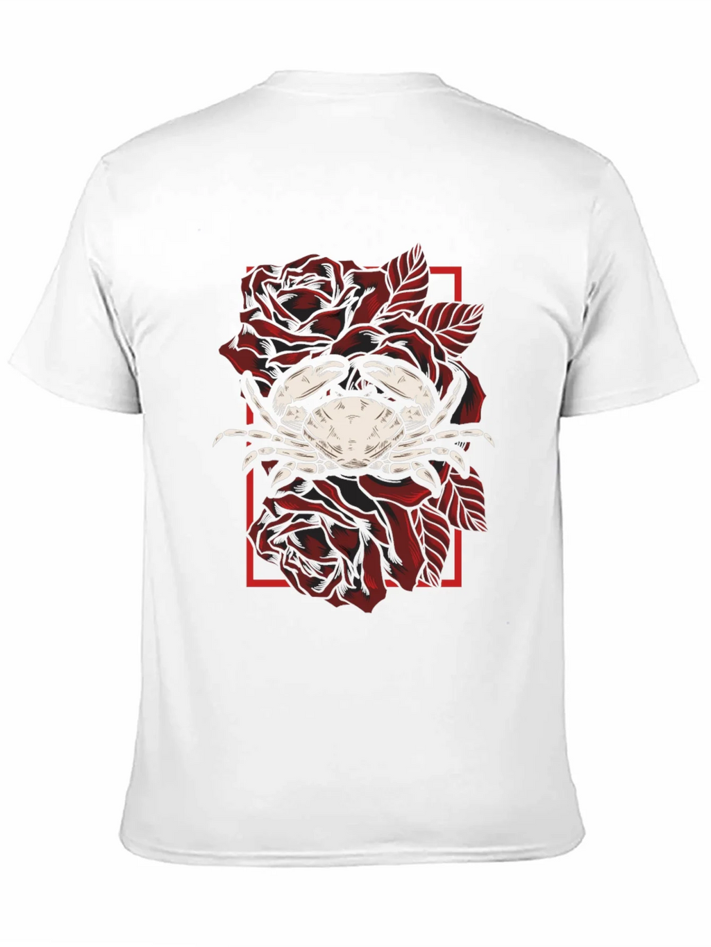 Crab & Roses Graphic Tee - Mens Black T-Shirt product image 10