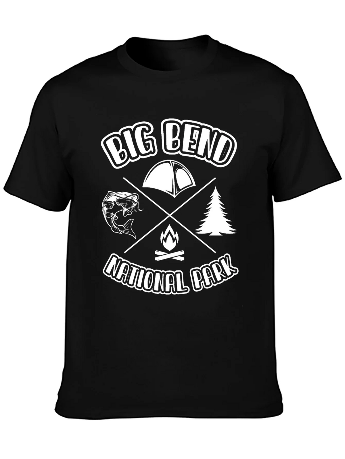 Big Bend National Park Black Graphic Tee product image 3