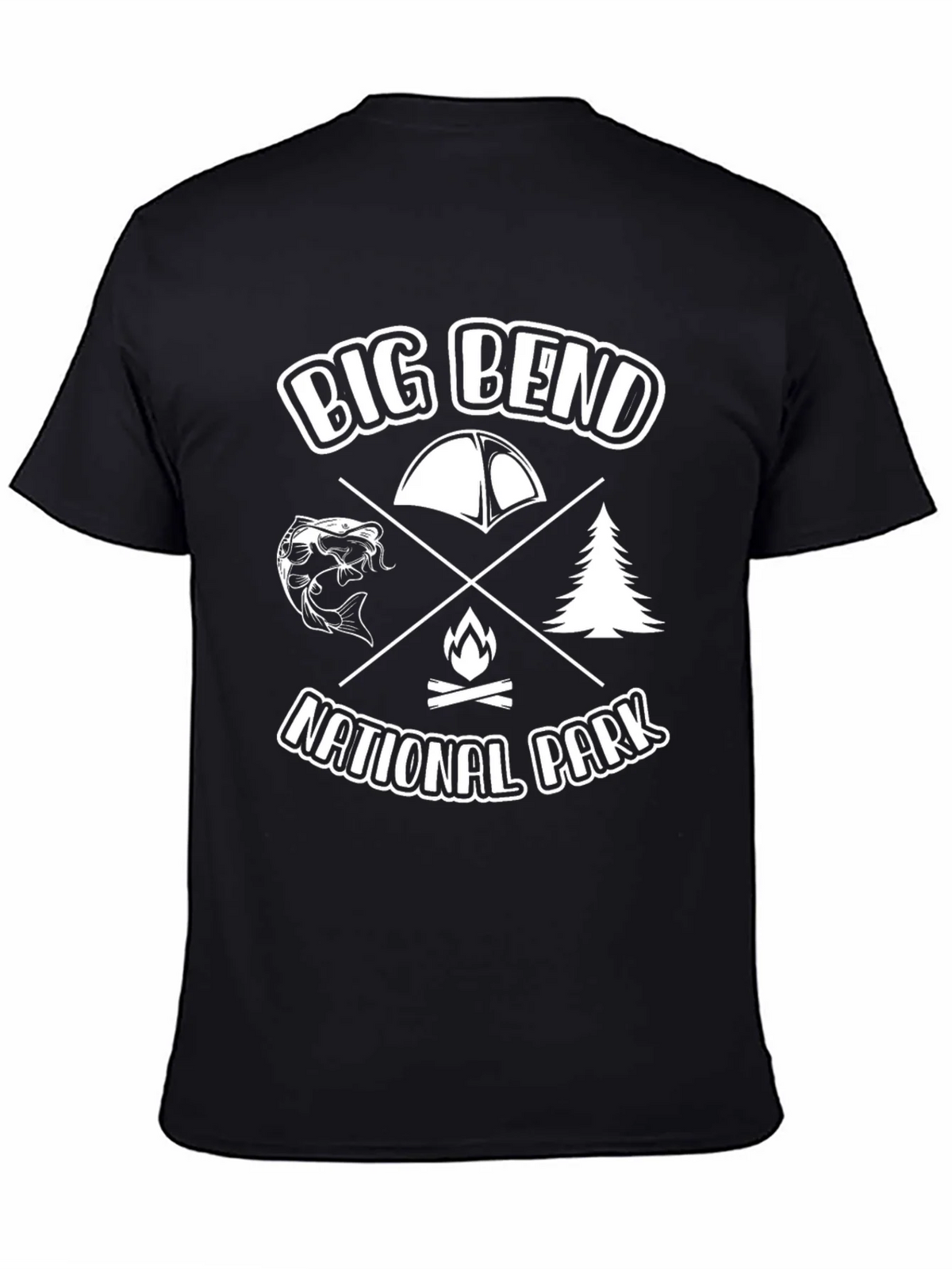 Big Bend National Park Black Graphic Tee product image 4