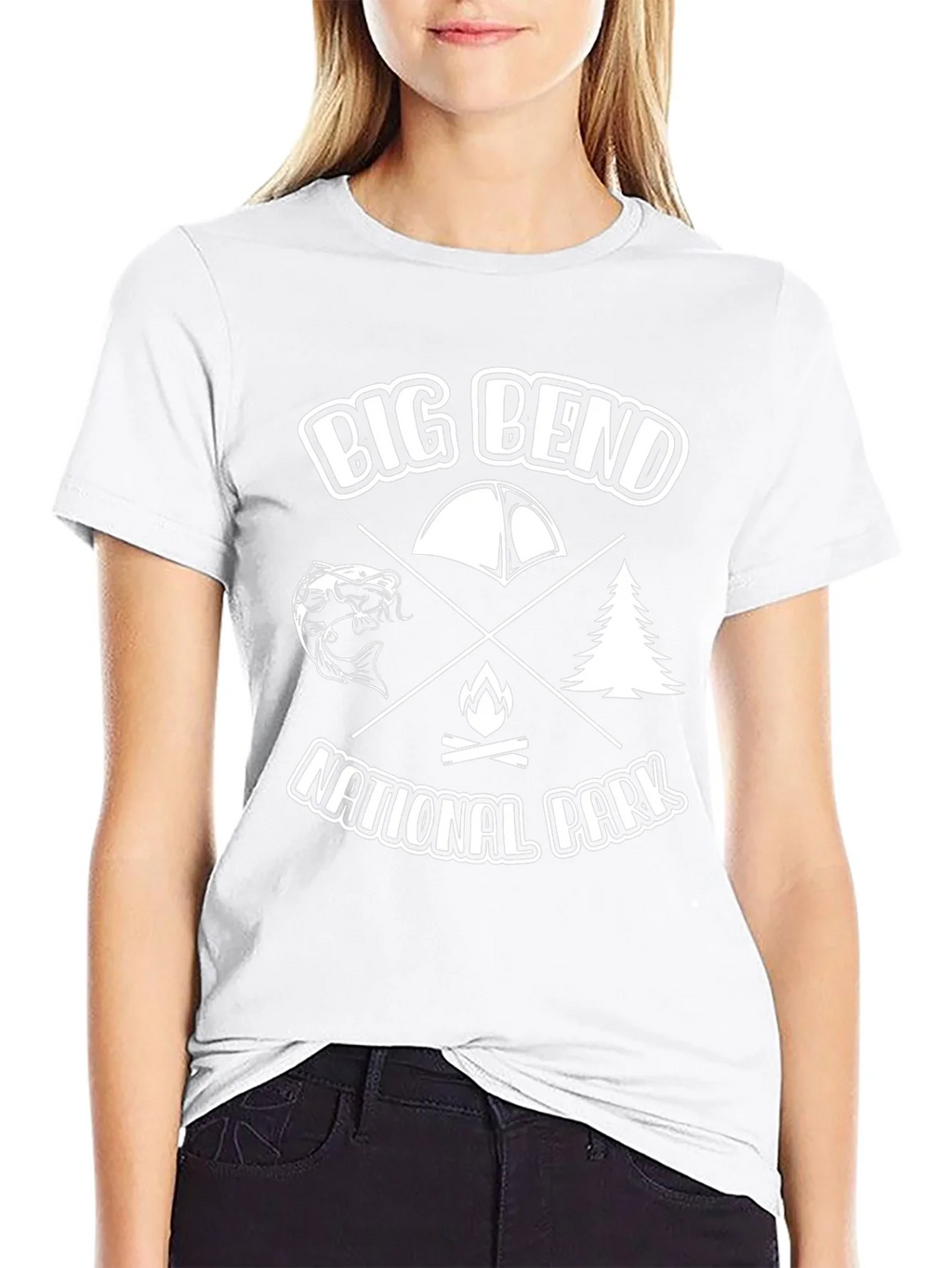 Big Bend National Park Black Graphic Tee product image 8