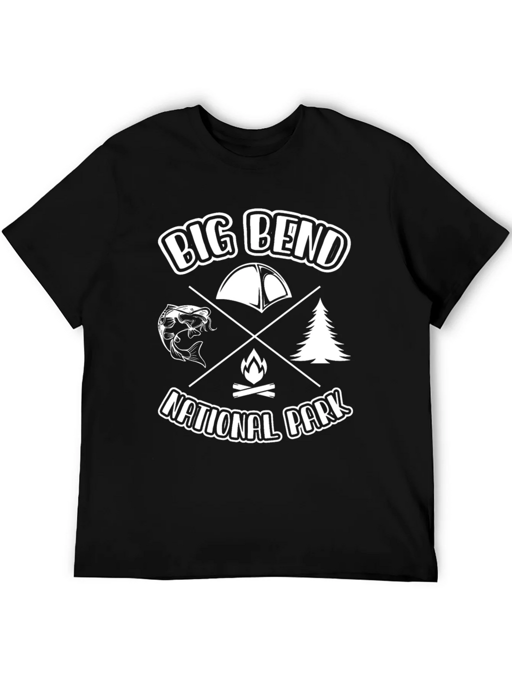 Big Bend National Park Black Graphic Tee product image 5