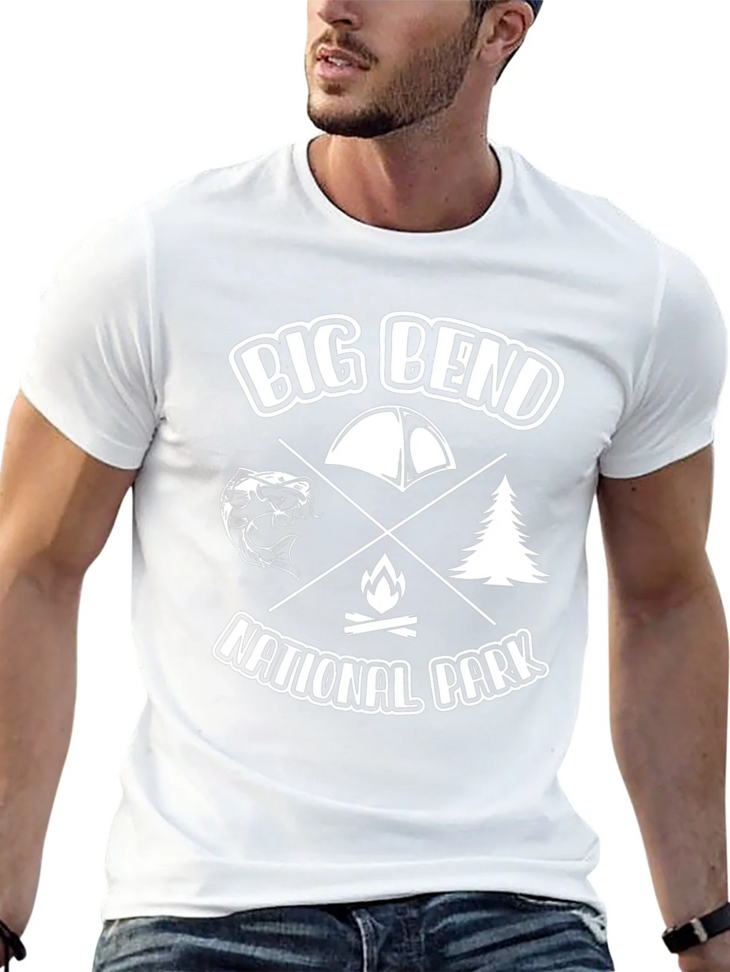 Big Bend National Park Black Graphic Tee product image 12