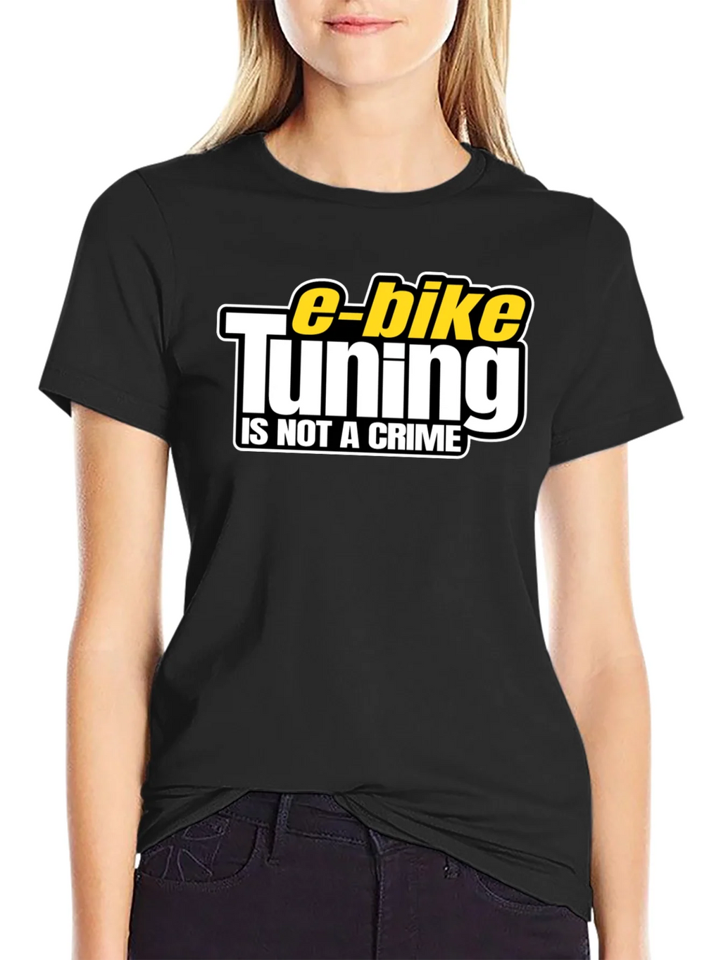 E-bike Tuning is Not a Crime Graphic Tee product image 1