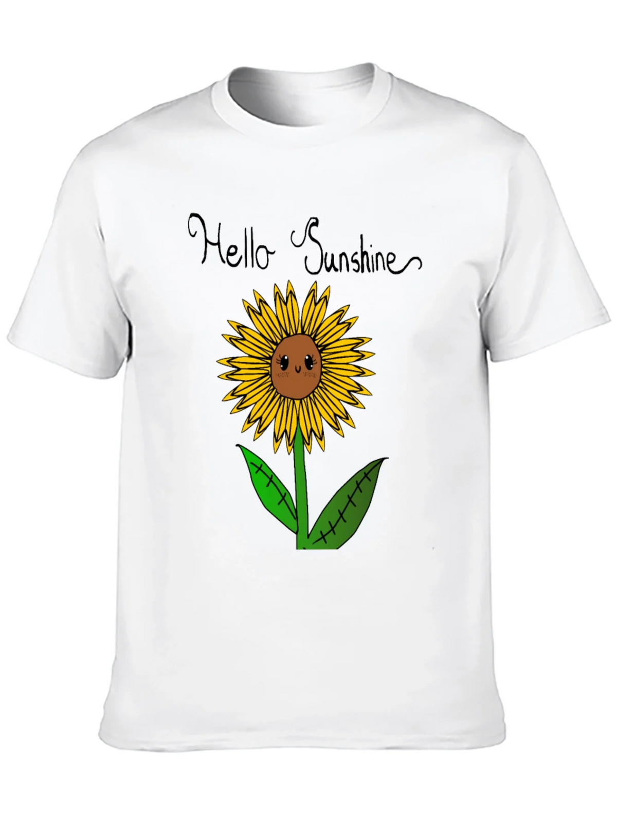 Hello Sunshine Sunflower Graphic Tee product image 9