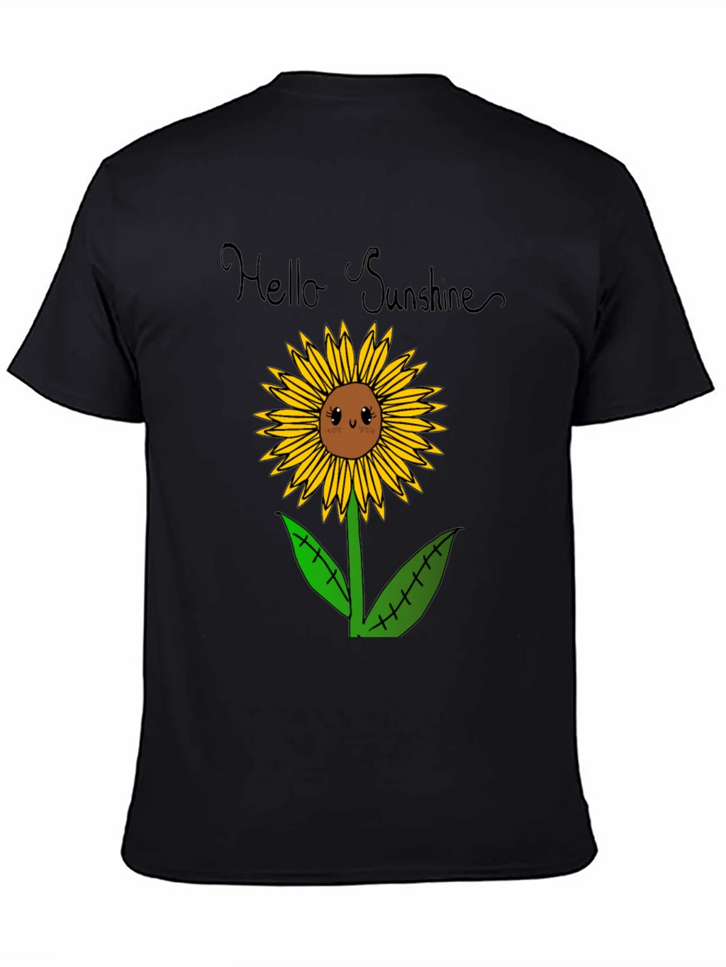 Hello Sunshine Sunflower Graphic Tee product image 4