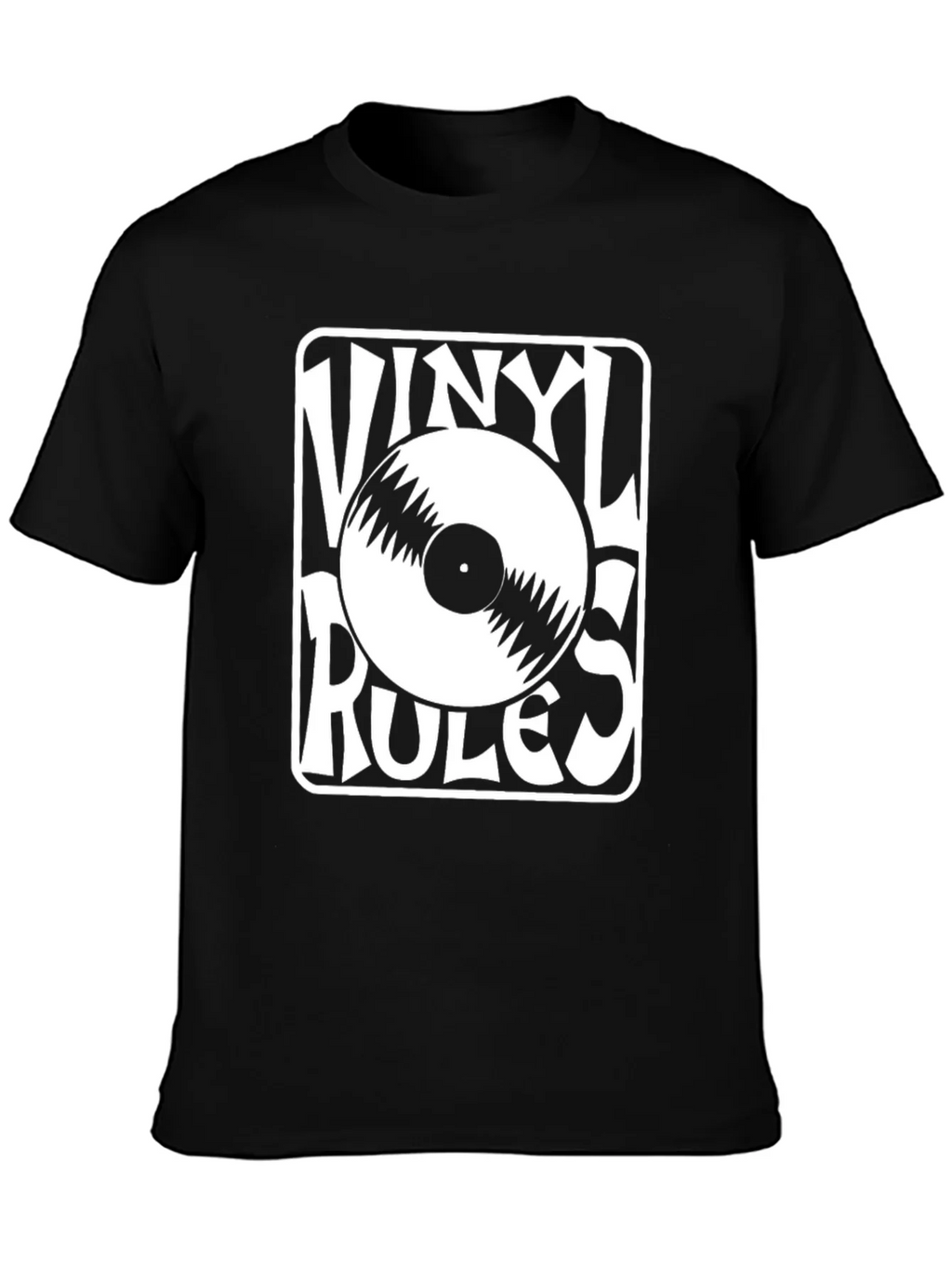 Vinyl Rules T-Shirt - Retro Music Lover Tee product image 3