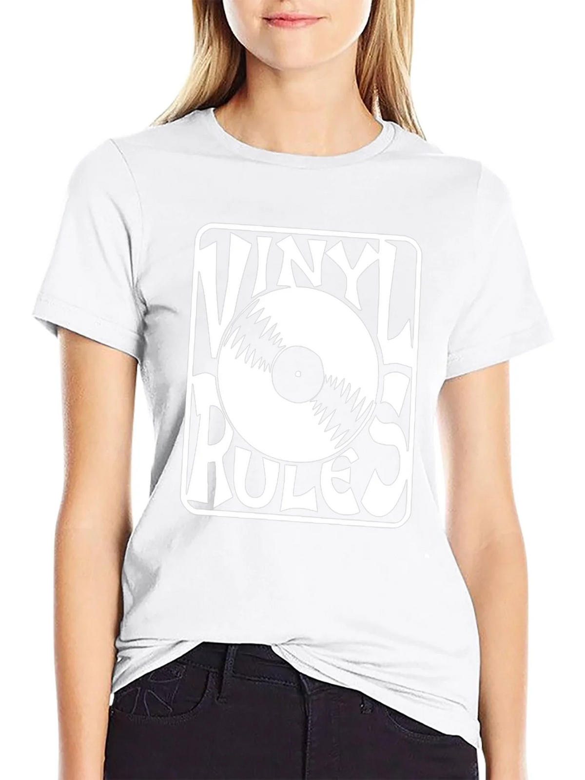 Vinyl Rules T-Shirt - Retro Music Lover Tee product image 8