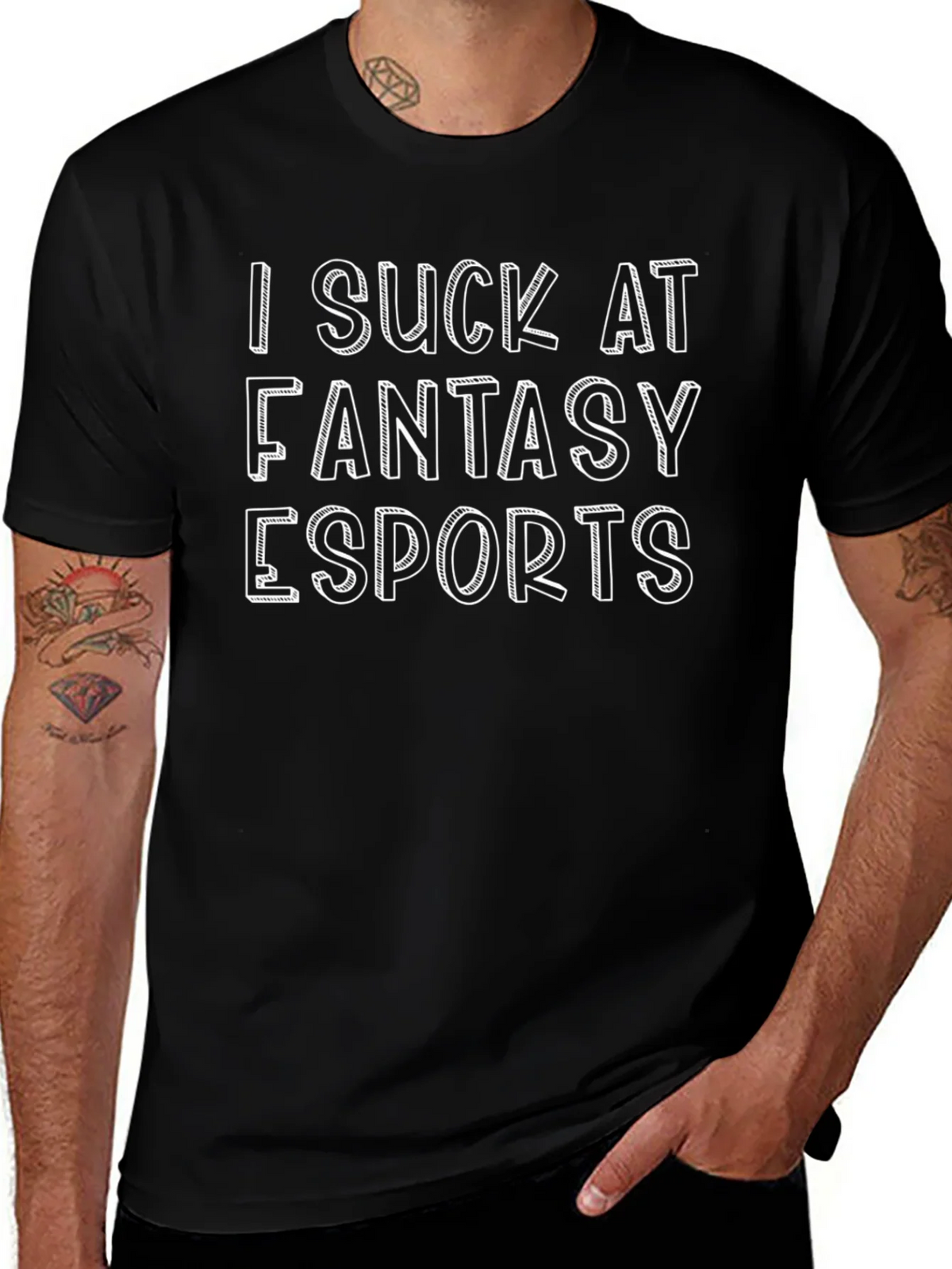 I Suck At Fantasy Esports T-Shirt product image 1