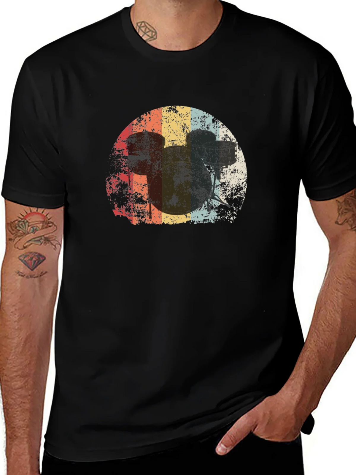 Retro Film Reel Graphic Tee product image 1