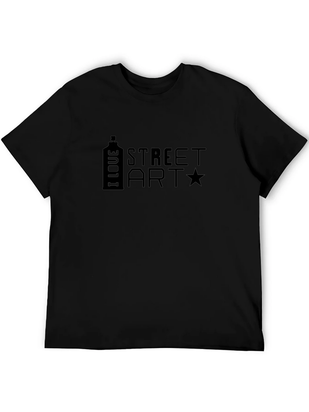 I Love Street Art Black T-Shirt product image 5