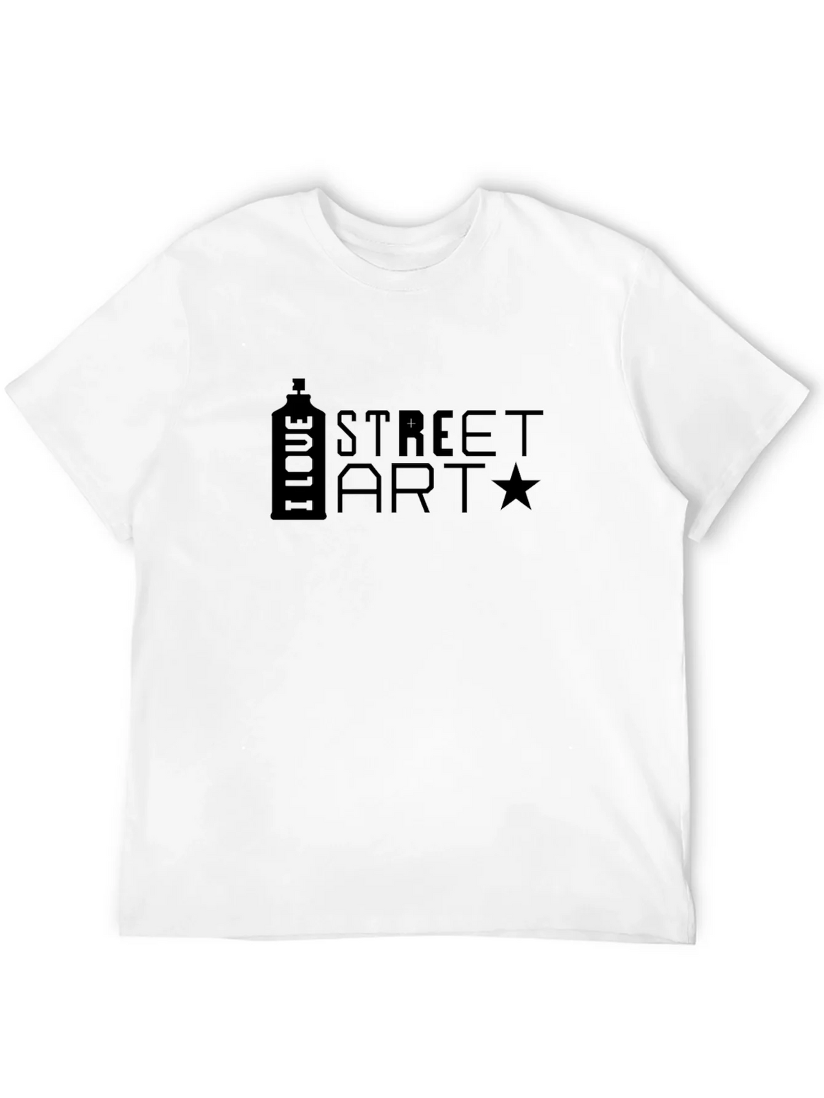 I Love Street Art Black T-Shirt product image 11
