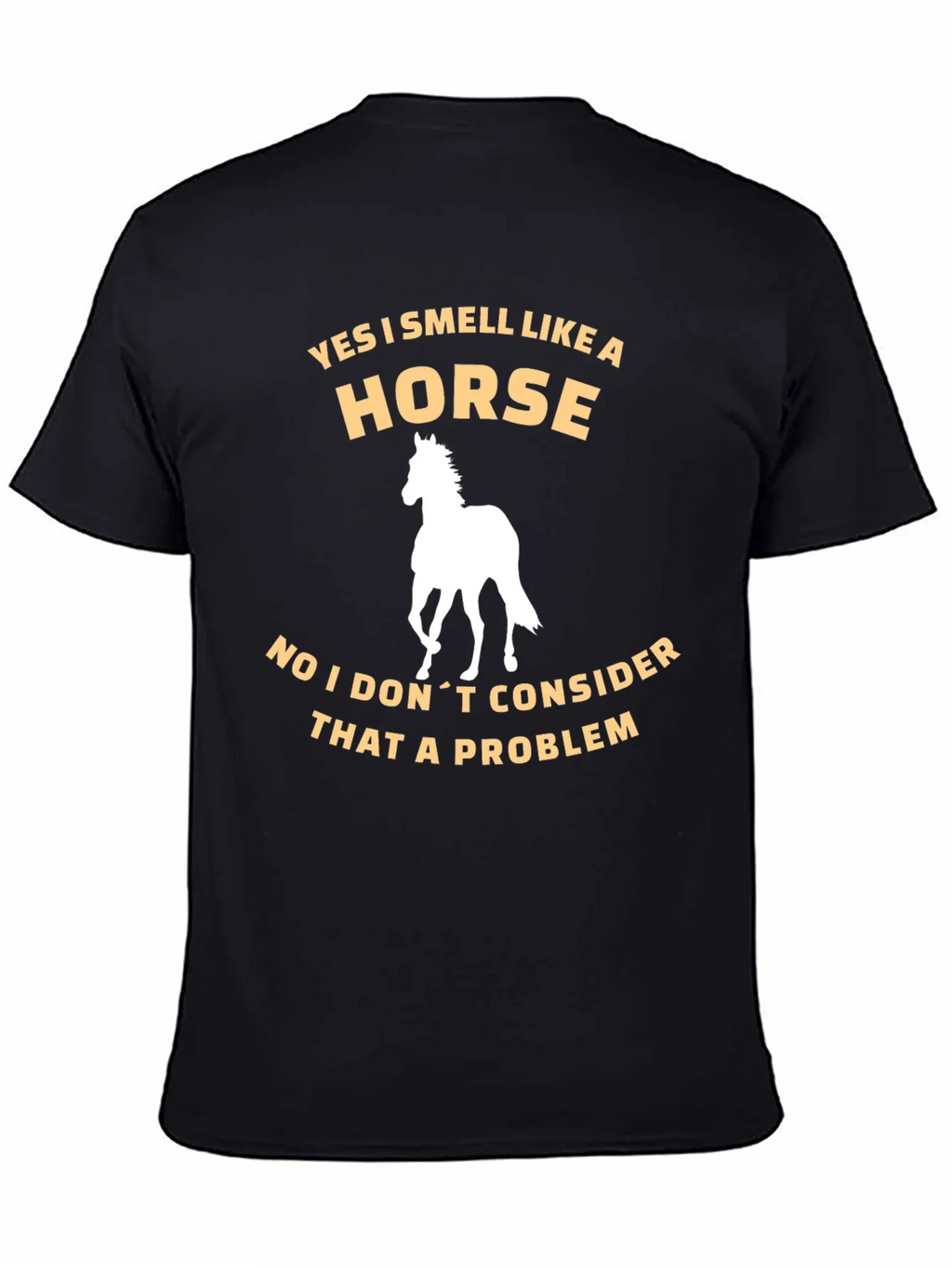 Funny Horse Lover T-Shirt - Yes I Smell Like a product image 4