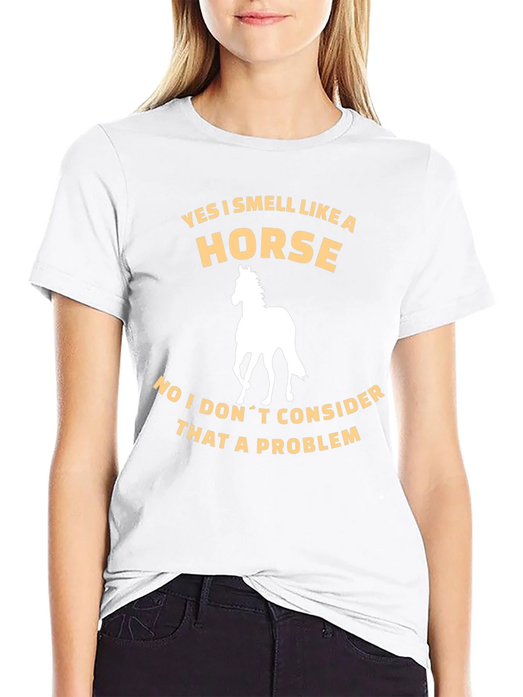 Funny Horse Lover T-Shirt - Yes I Smell Like a product image 8