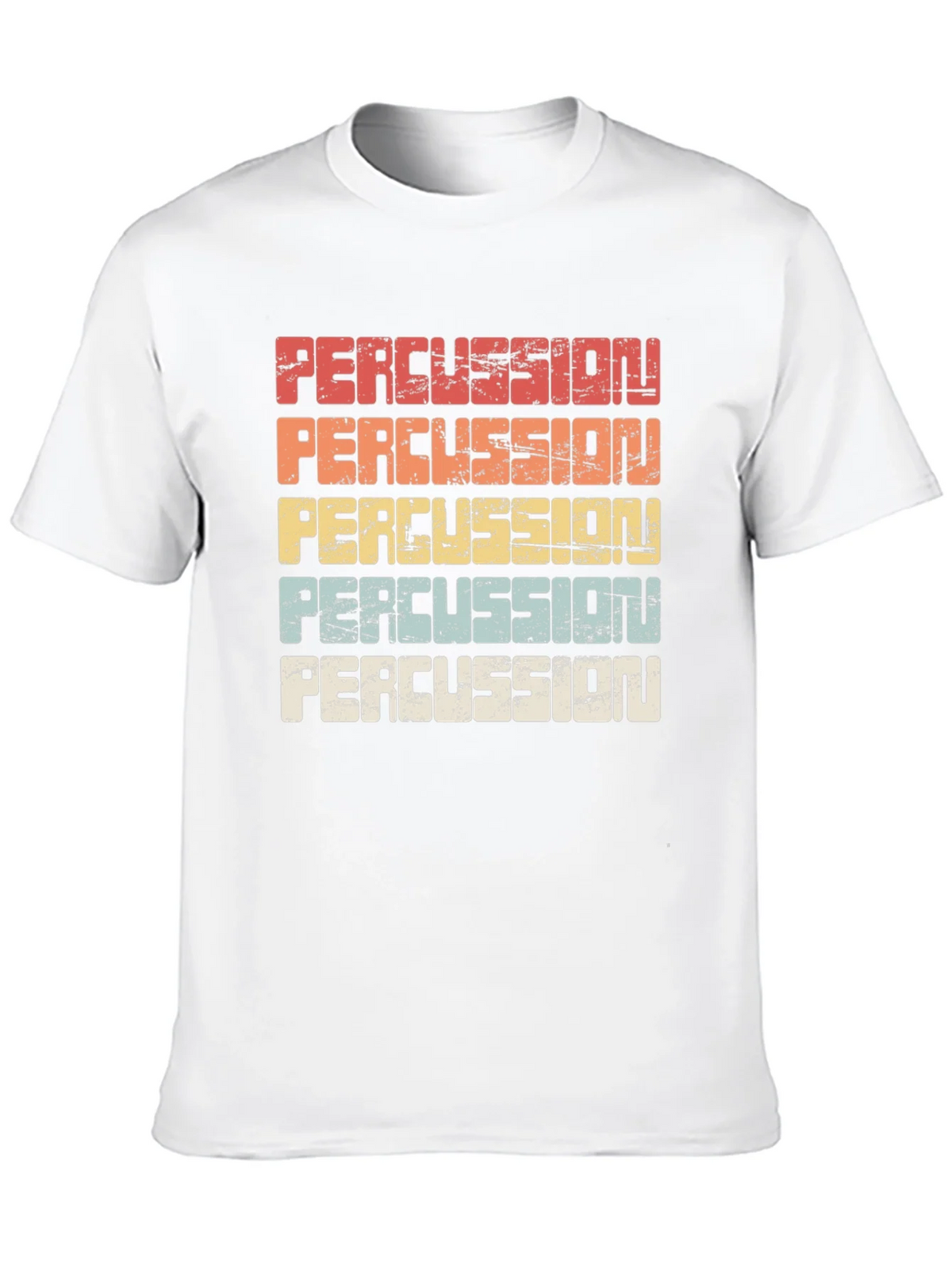 Retro Percussion T-Shirt - Vintage Style Drumming Tee product image 9