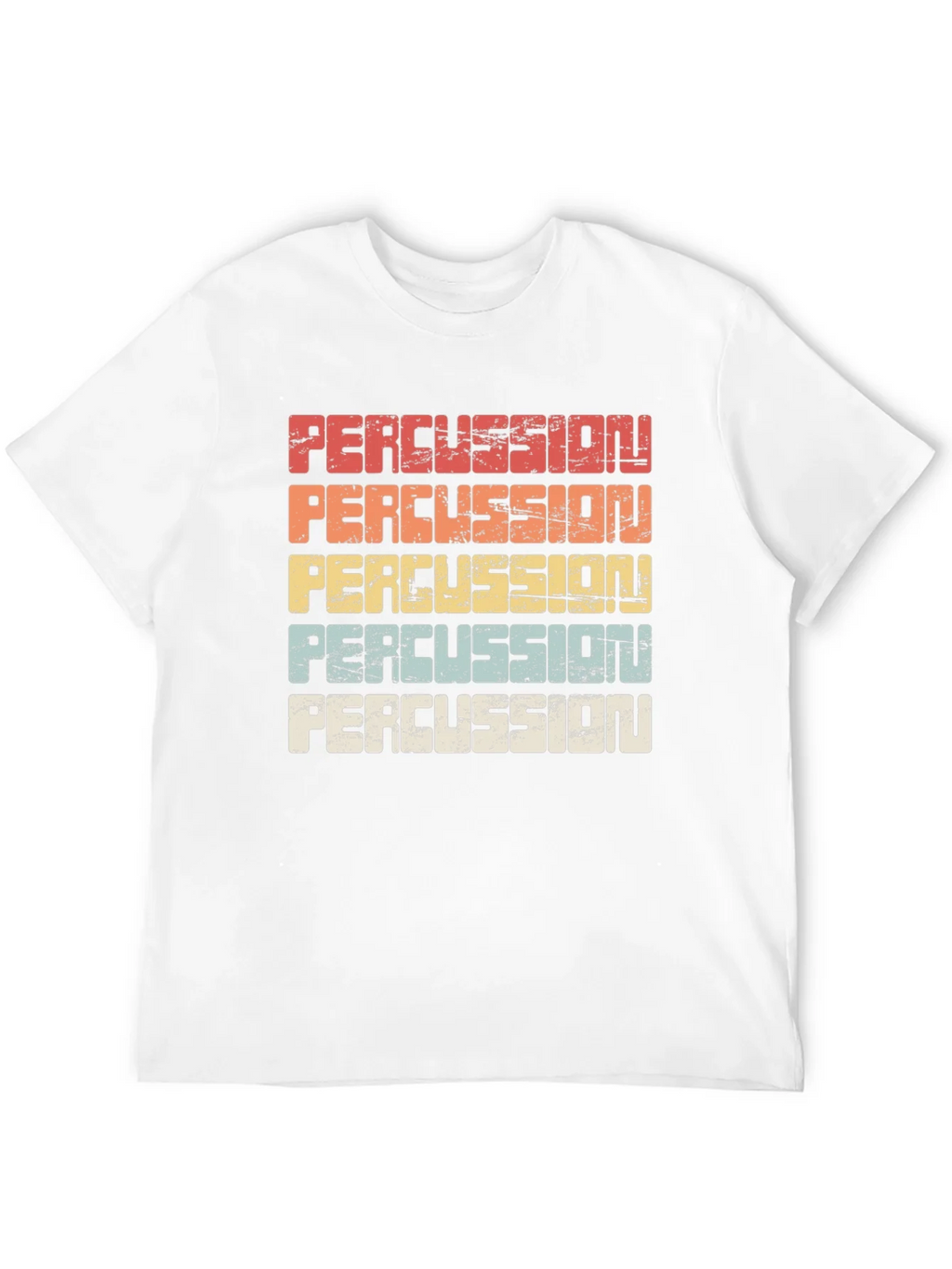 Retro Percussion T-Shirt - Vintage Style Drumming Tee product image 11