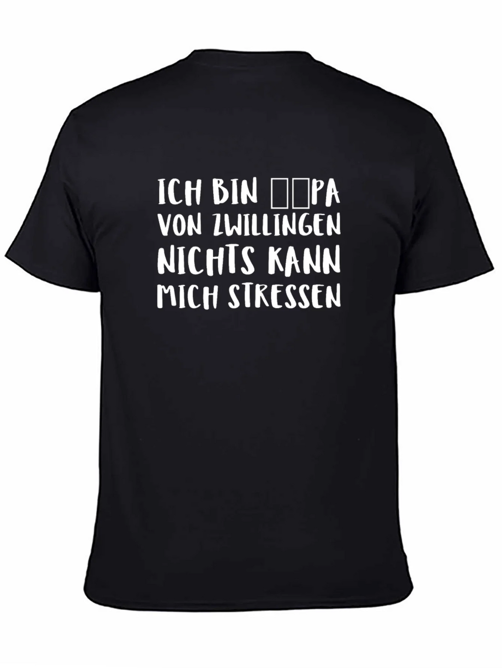 Ich Bin Opa T-Shirt - Twin Dad Stress Resistant Tee product image 4
