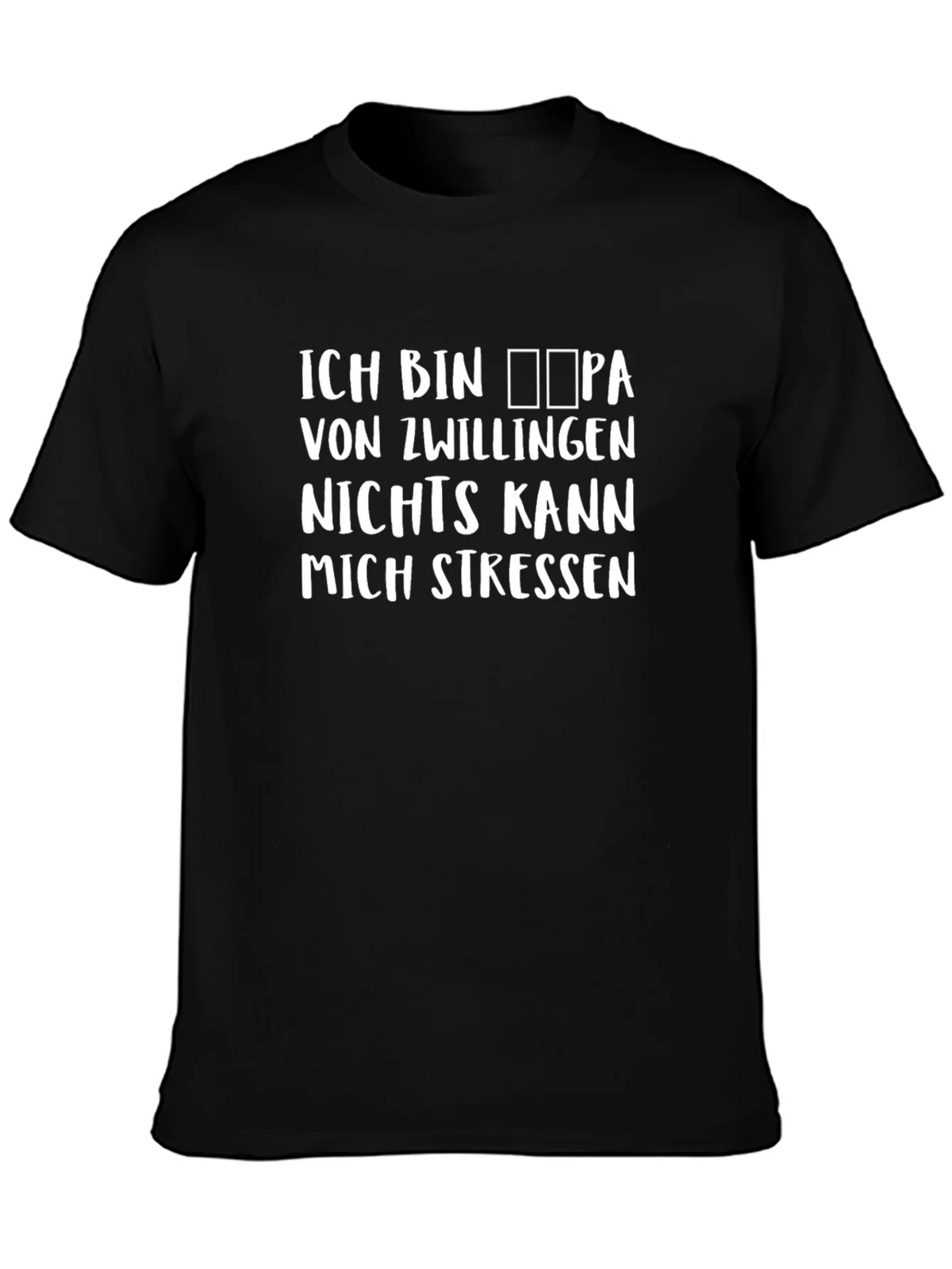 Ich Bin Opa T-Shirt - Twin Dad Stress Resistant Tee product image 3