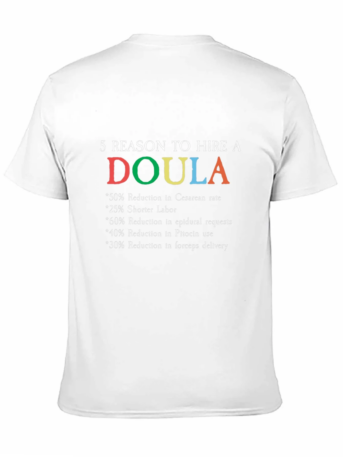 Doula Reasons Graphic T-Shirt product image 10