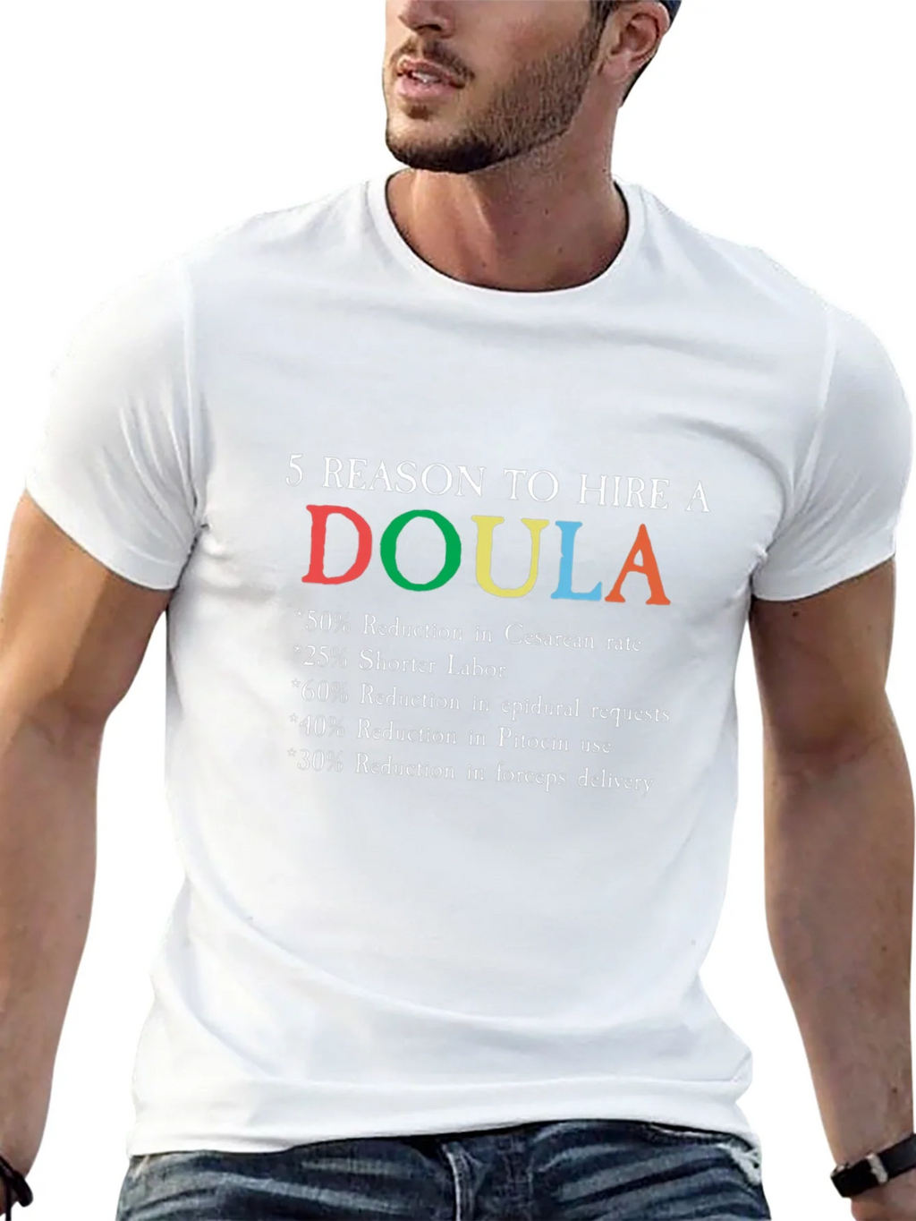 Doula Reasons Graphic T-Shirt product image 12