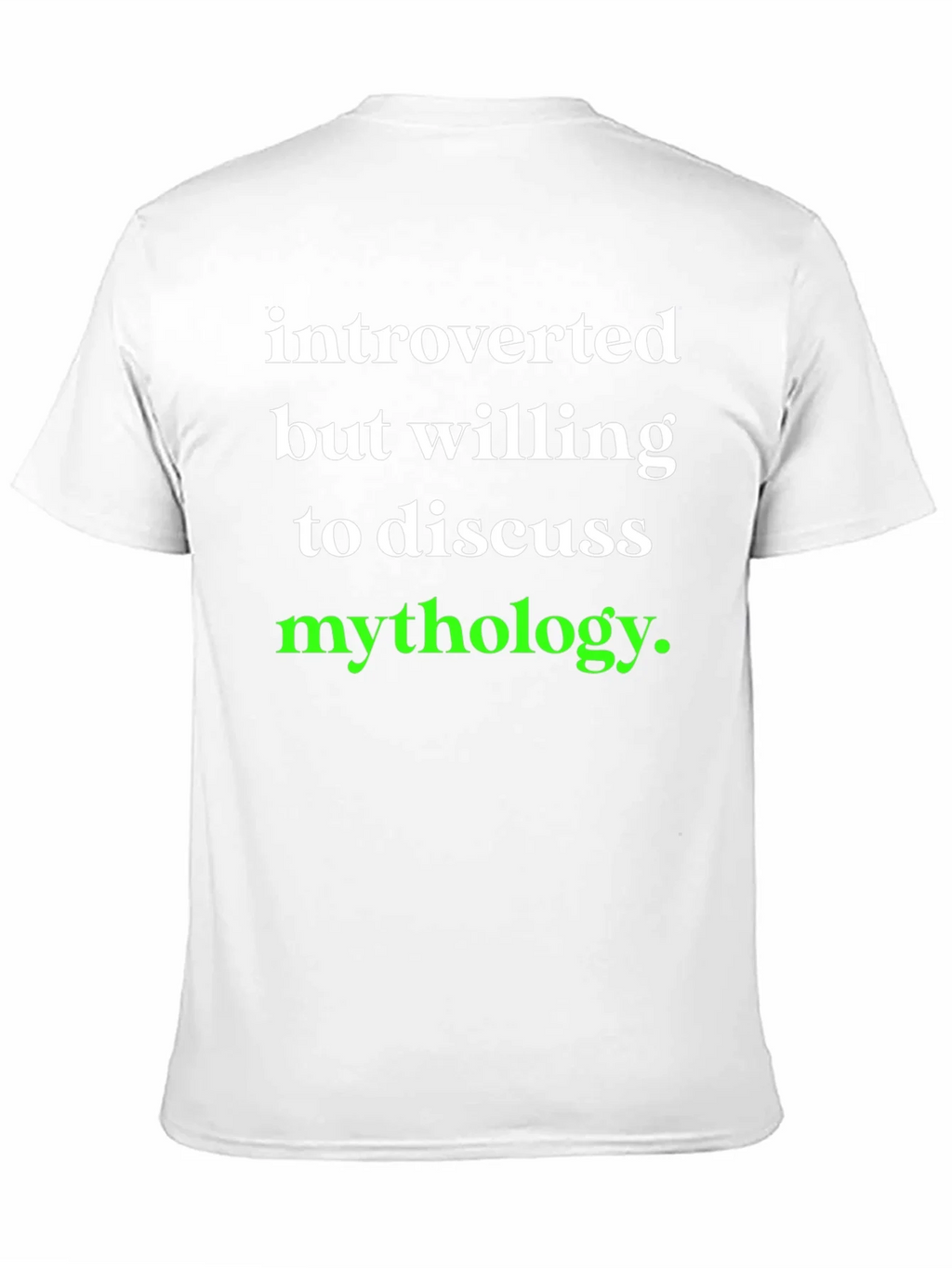 Introverted Mythology T-Shirt: Comfortable Cotton Tee product image 10
