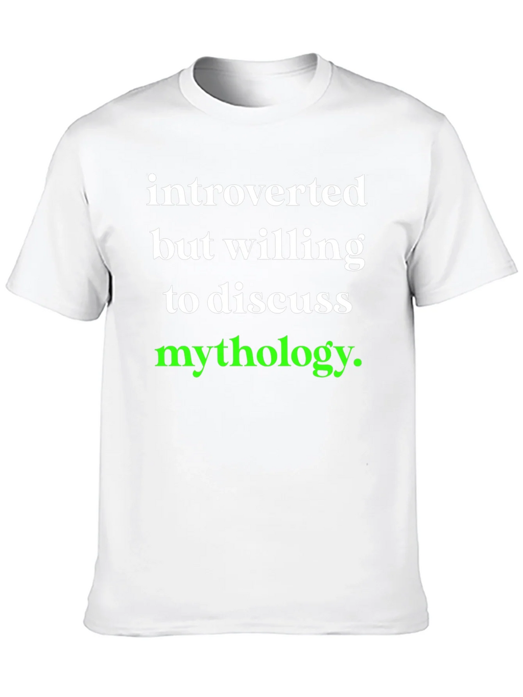 Introverted Mythology T-Shirt: Comfortable Cotton Tee product image 9
