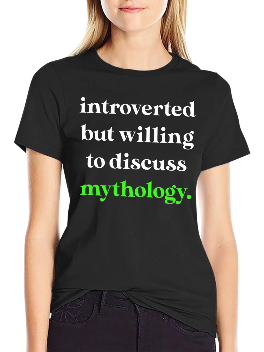 Introverted Mythology T-Shirt: Comfortable Cotton Tee product image 2