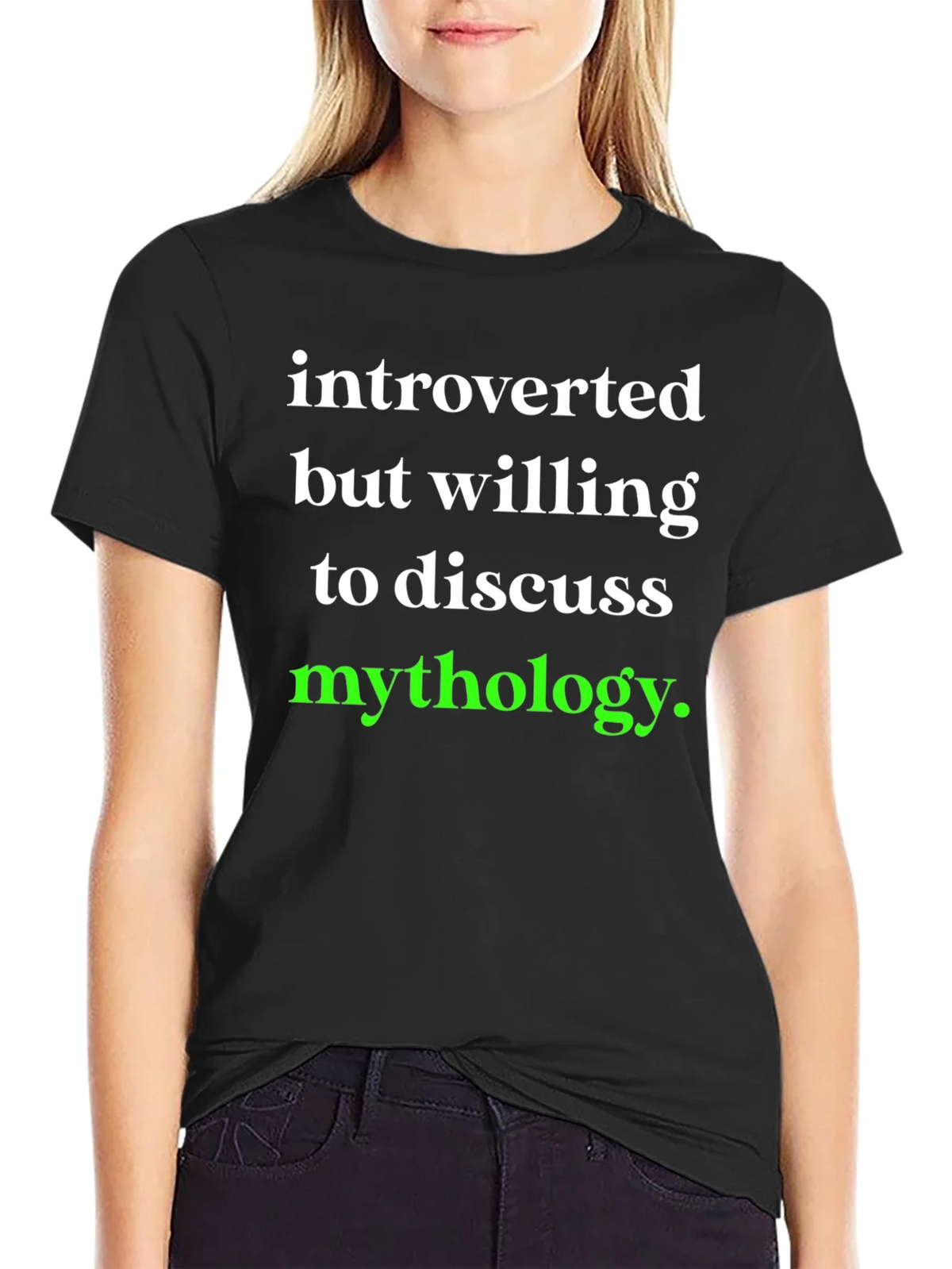 Introverted Mythology T-Shirt: Comfortable Cotton Tee product image 2