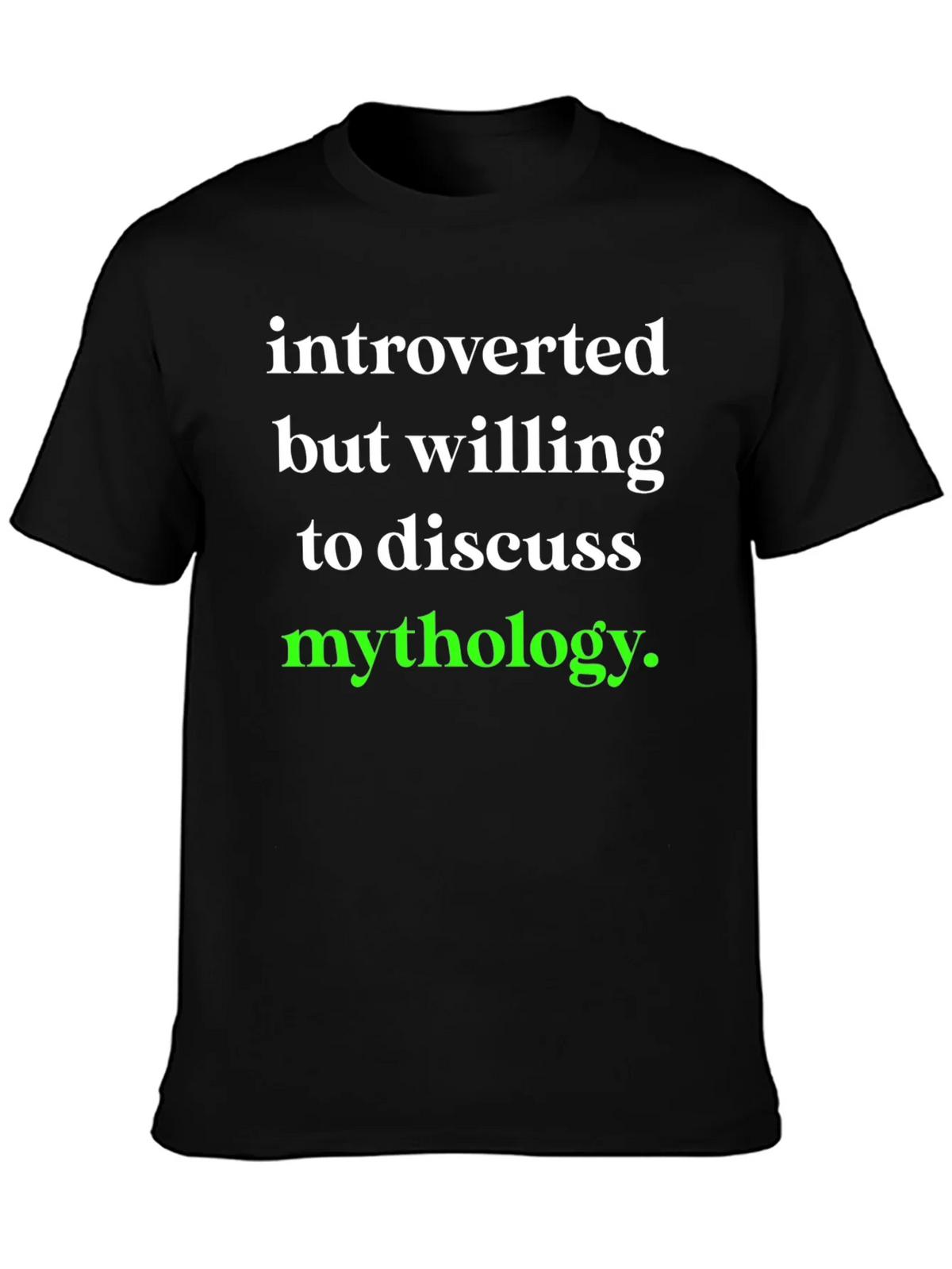 Introverted Mythology T-Shirt: Comfortable Cotton Tee product image 3