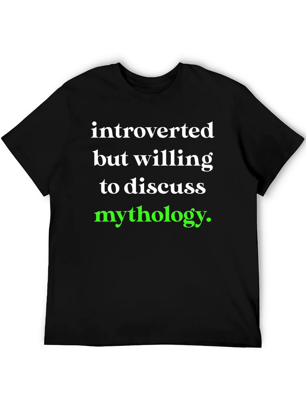 Introverted Mythology T-Shirt: Comfortable Cotton Tee product image 5