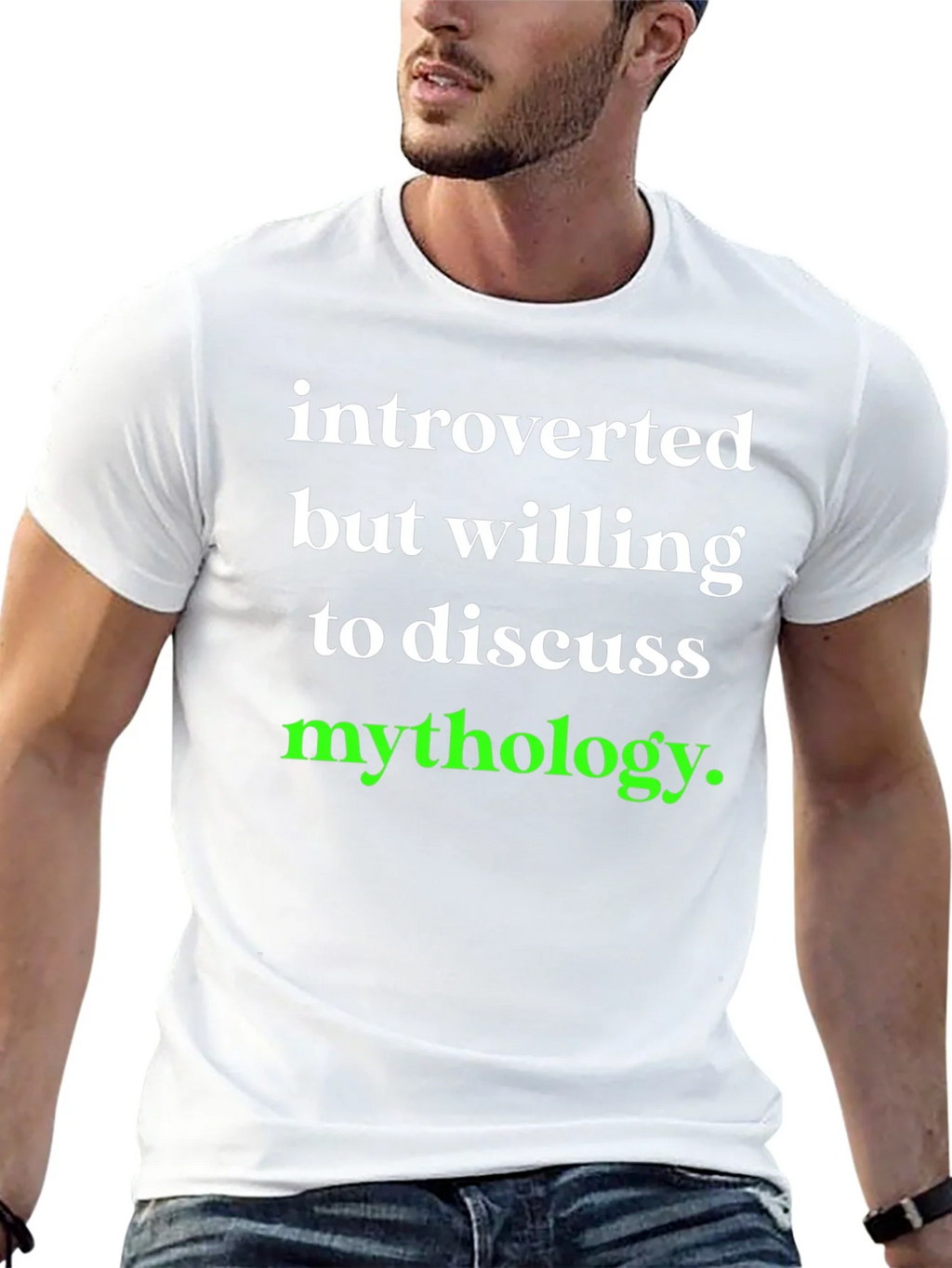 Introverted Mythology T-Shirt: Comfortable Cotton Tee product image 12