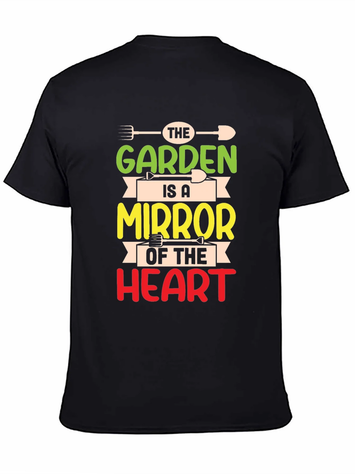 Garden Mirror Heart T-Shirt - Gardener Gift product image 4