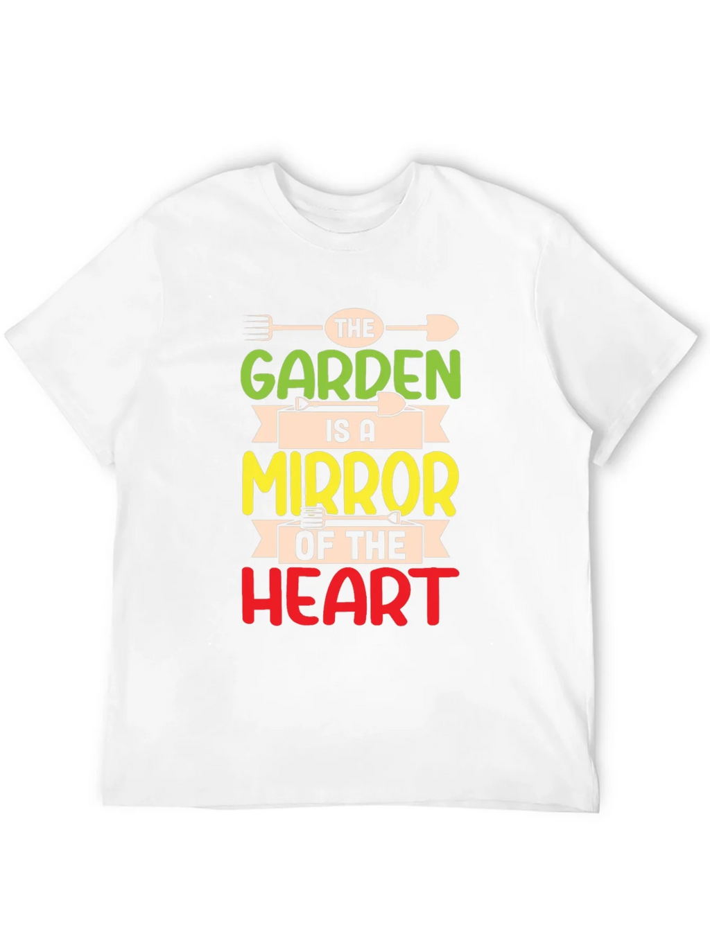 Garden Mirror Heart T-Shirt - Gardener Gift product image 11