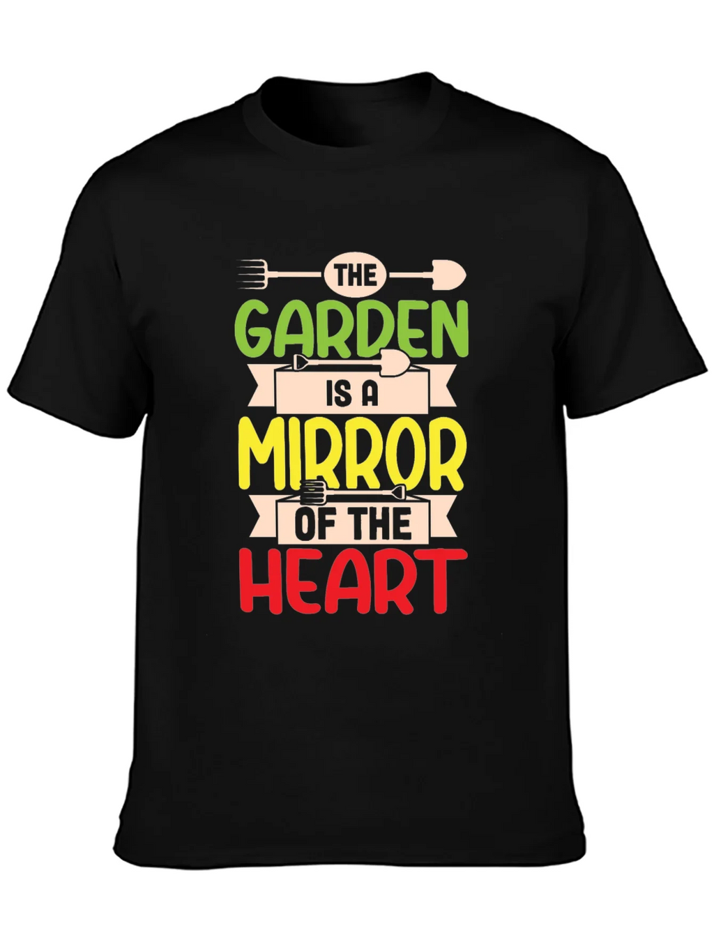 Garden Mirror Heart T-Shirt - Gardener Gift product image 3
