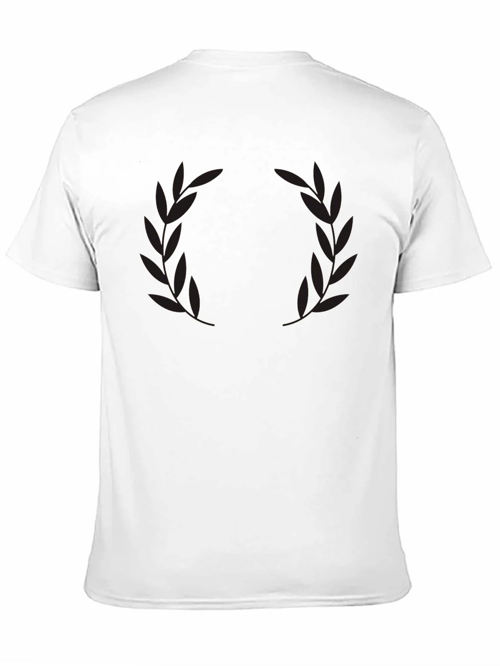Mens Black Laurel Wreath Graphic T-Shirt product image 10