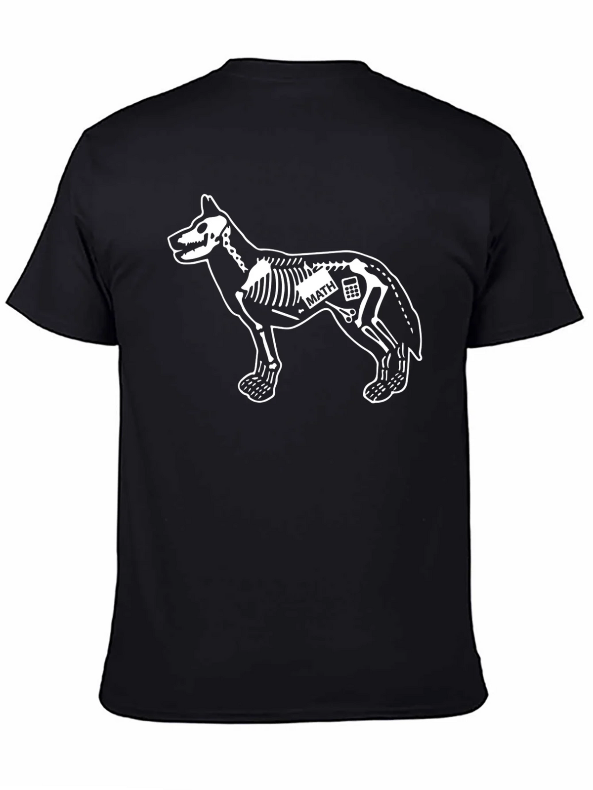 Dog Skeleton Math T-Shirt product image 4