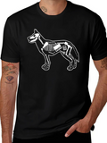 Dog Skeleton Math T-Shirt product image 1