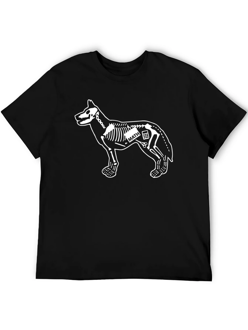 Dog Skeleton Math T-Shirt product image 5