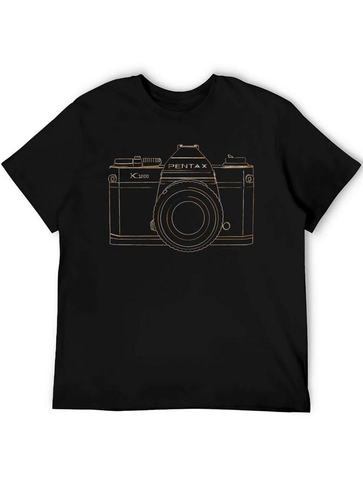 Retro Camera T-Shirt - Classic Pentax K1000 Design product image 5