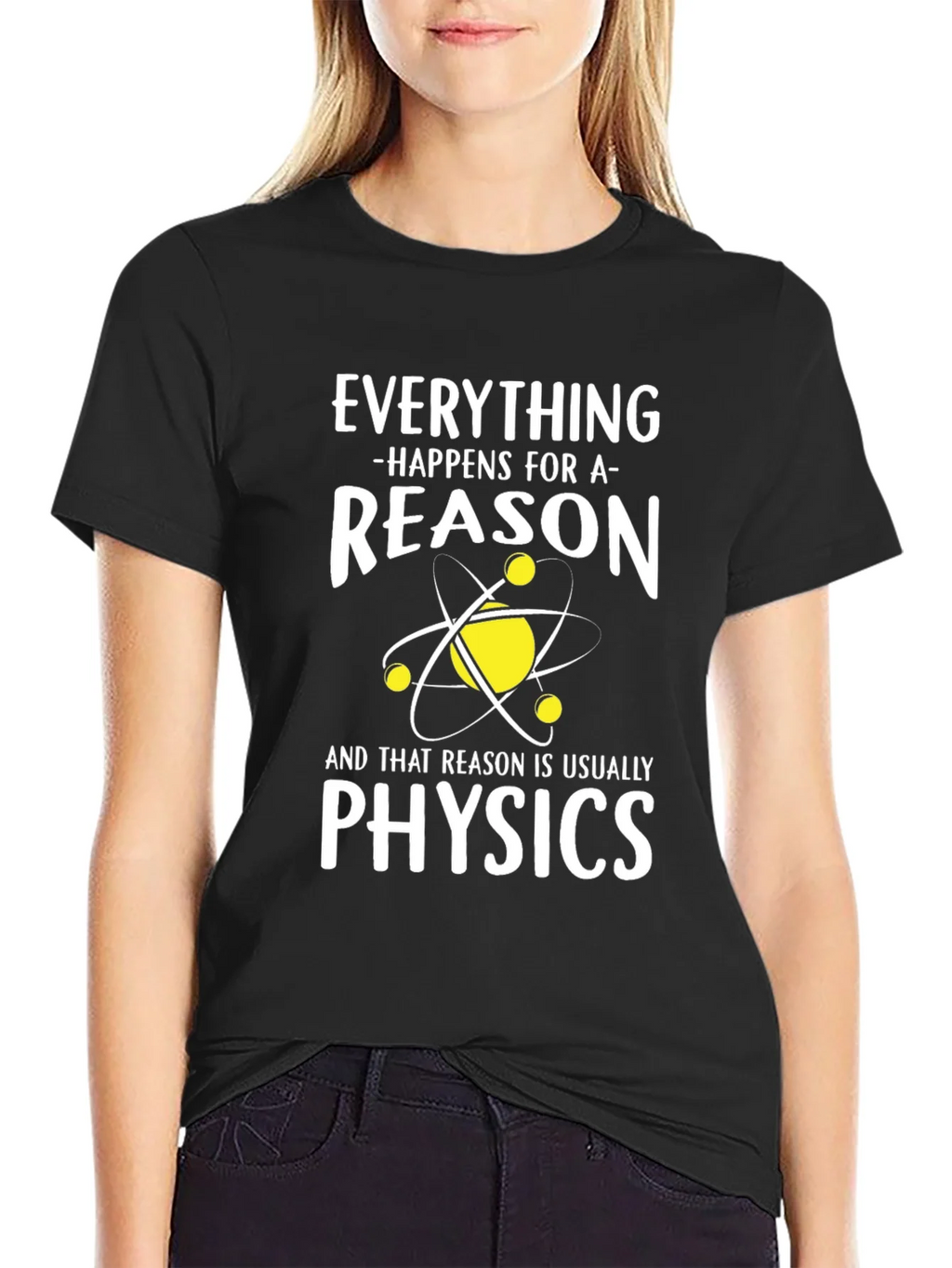 Physics Reason T-Shirt Funny Science Tee product image 2