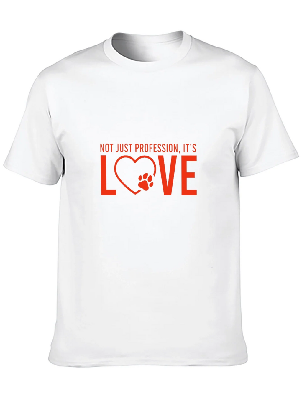 Vet Tech Love T-Shirt - Not Just Profession product image 9