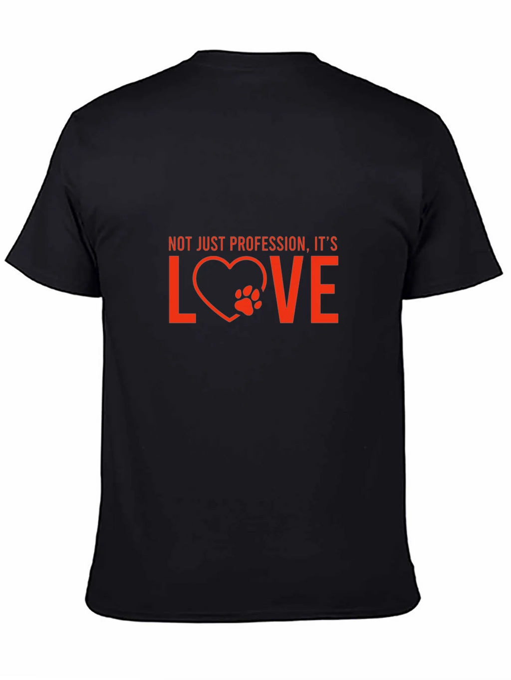 Vet Tech Love T-Shirt - Not Just Profession product image 4