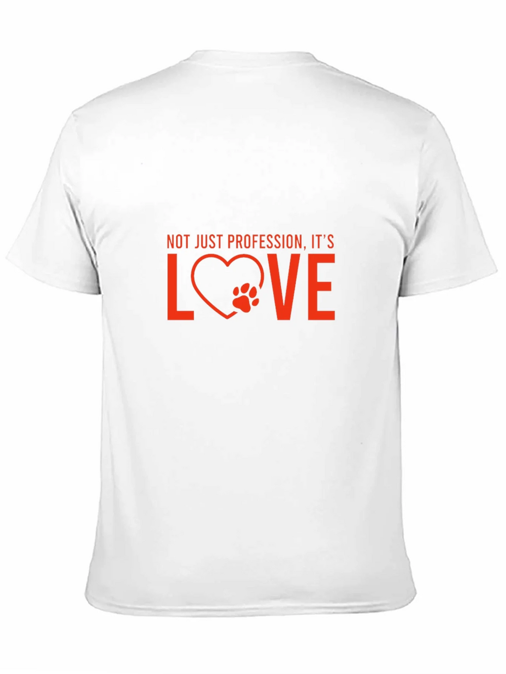 Vet Tech Love T-Shirt - Not Just Profession product image 10