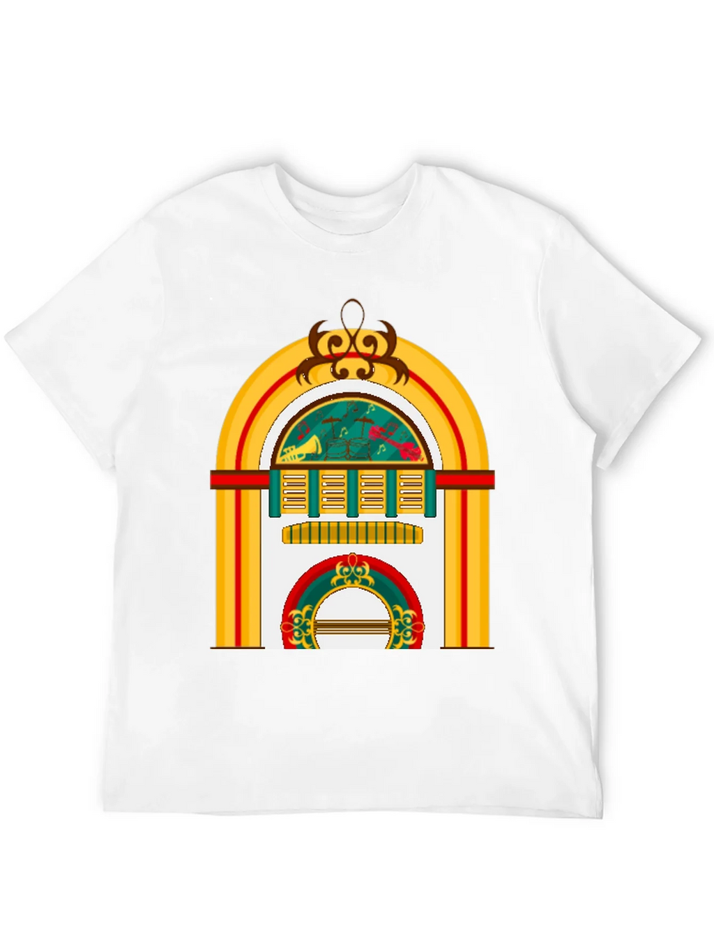Retro Jukebox Graphic Tee - Musical Style product image 11