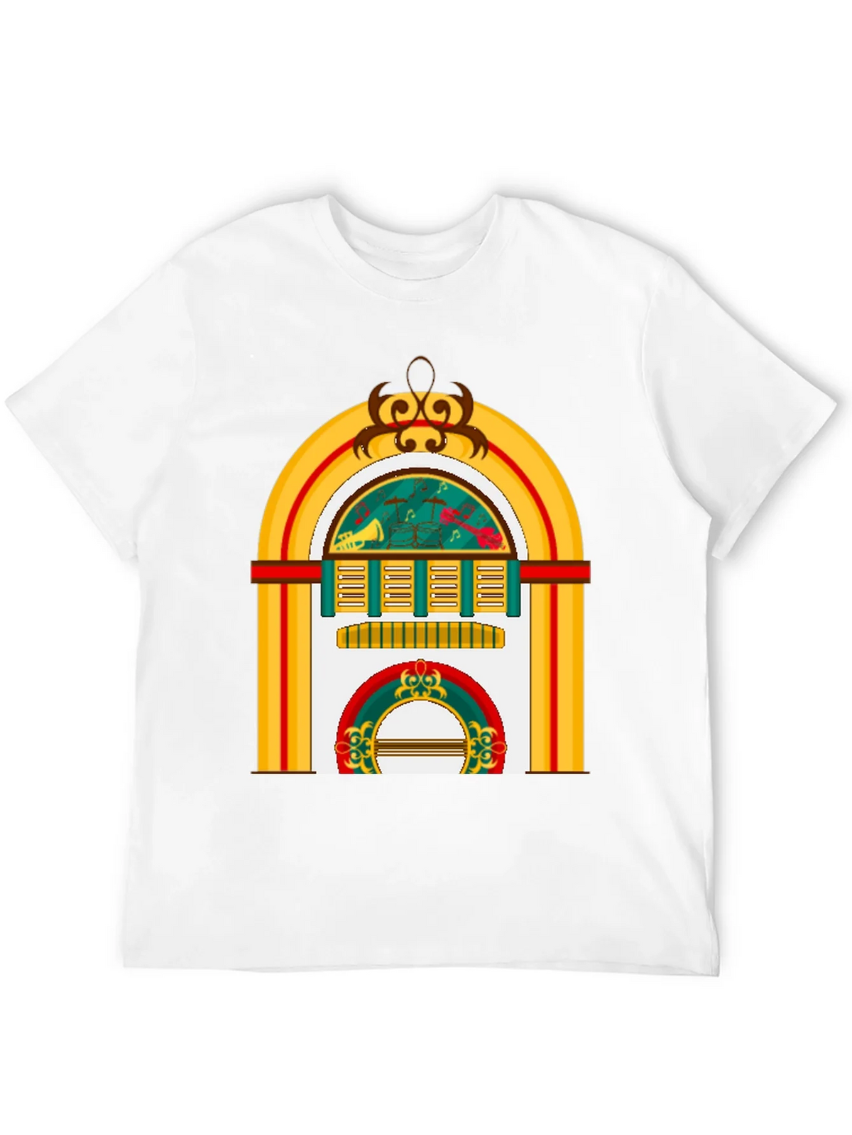 Retro Jukebox Graphic Tee - Musical Style product image 11
