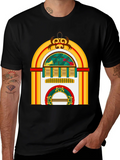 Retro Jukebox Graphic Tee - Musical Style product image 1
