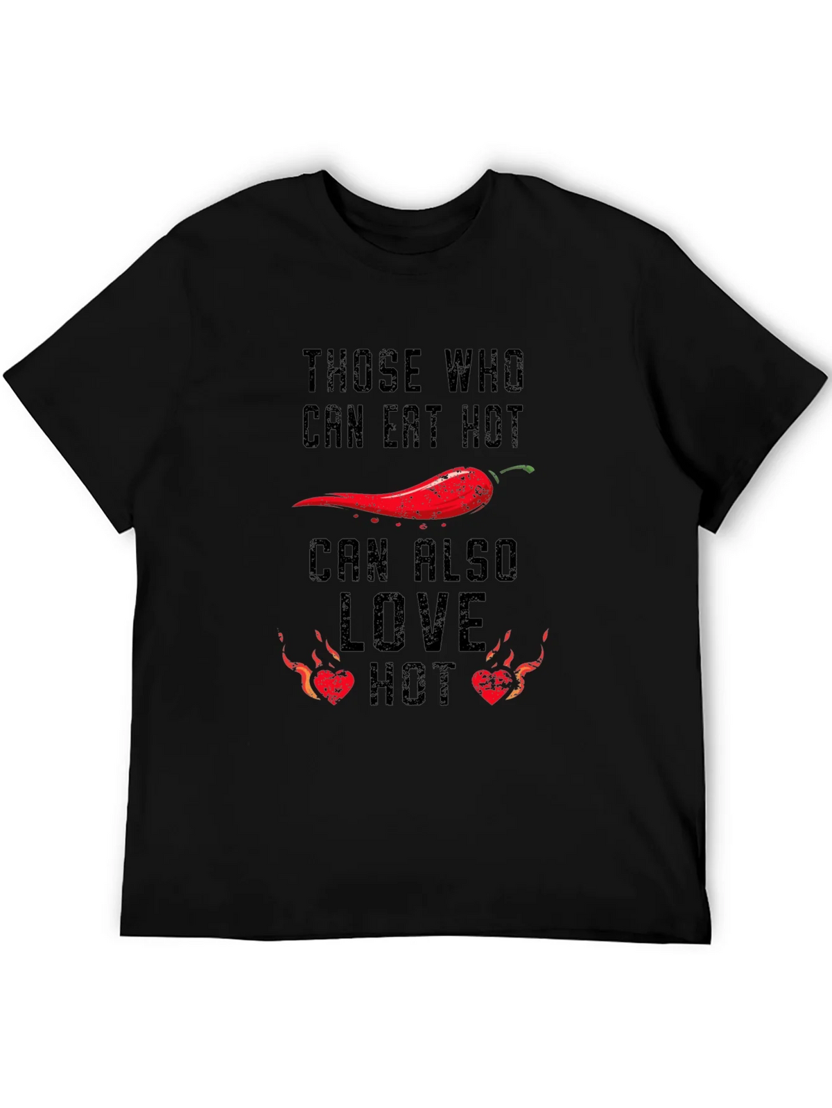 Spicy Food Lovers T-Shirt: Eat Hot Love product image 5