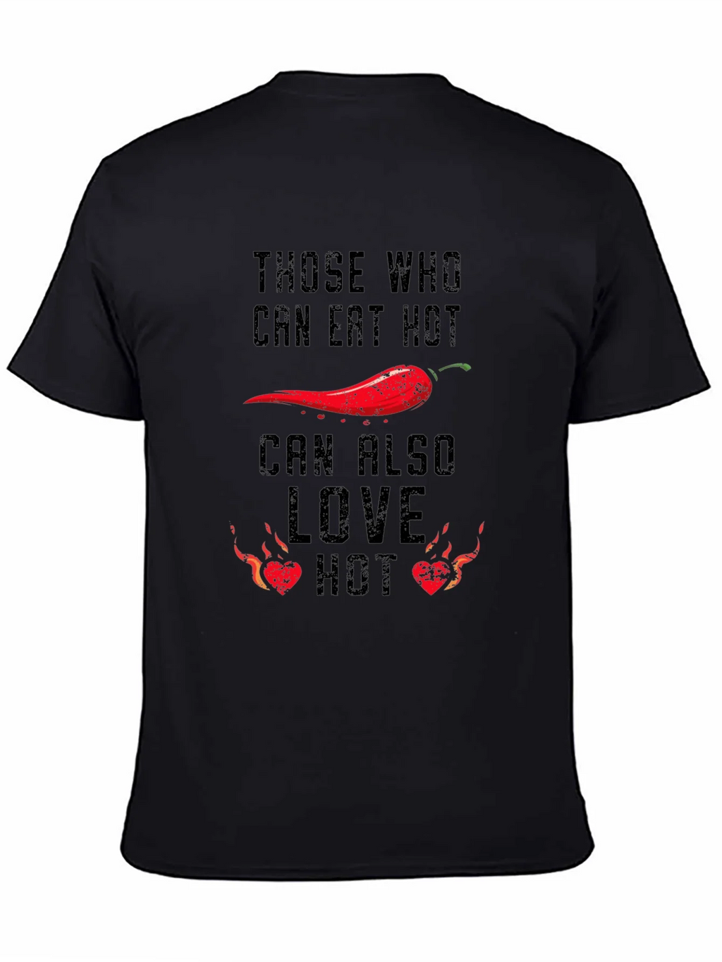 Spicy Food Lovers T-Shirt: Eat Hot Love product image 4