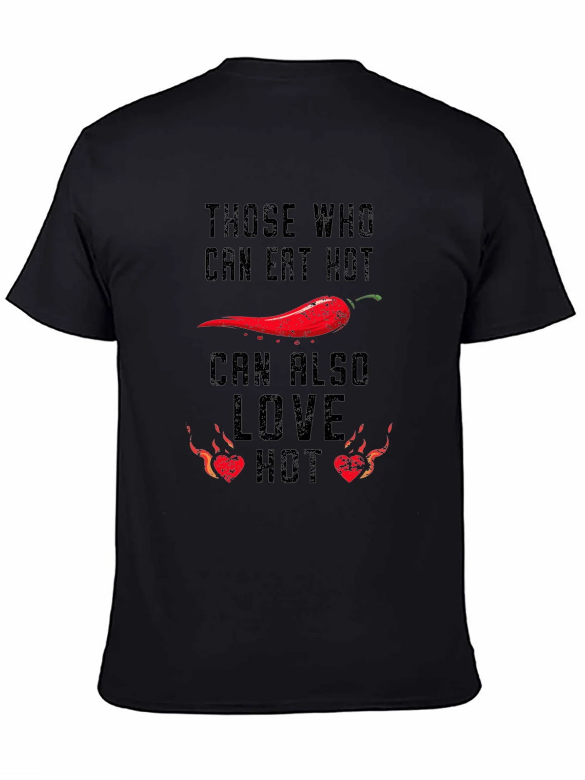 Spicy Food Lovers T-Shirt: Eat Hot Love product image 4