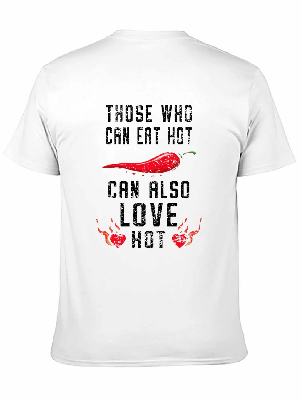 Spicy Food Lovers T-Shirt: Eat Hot Love product image 10