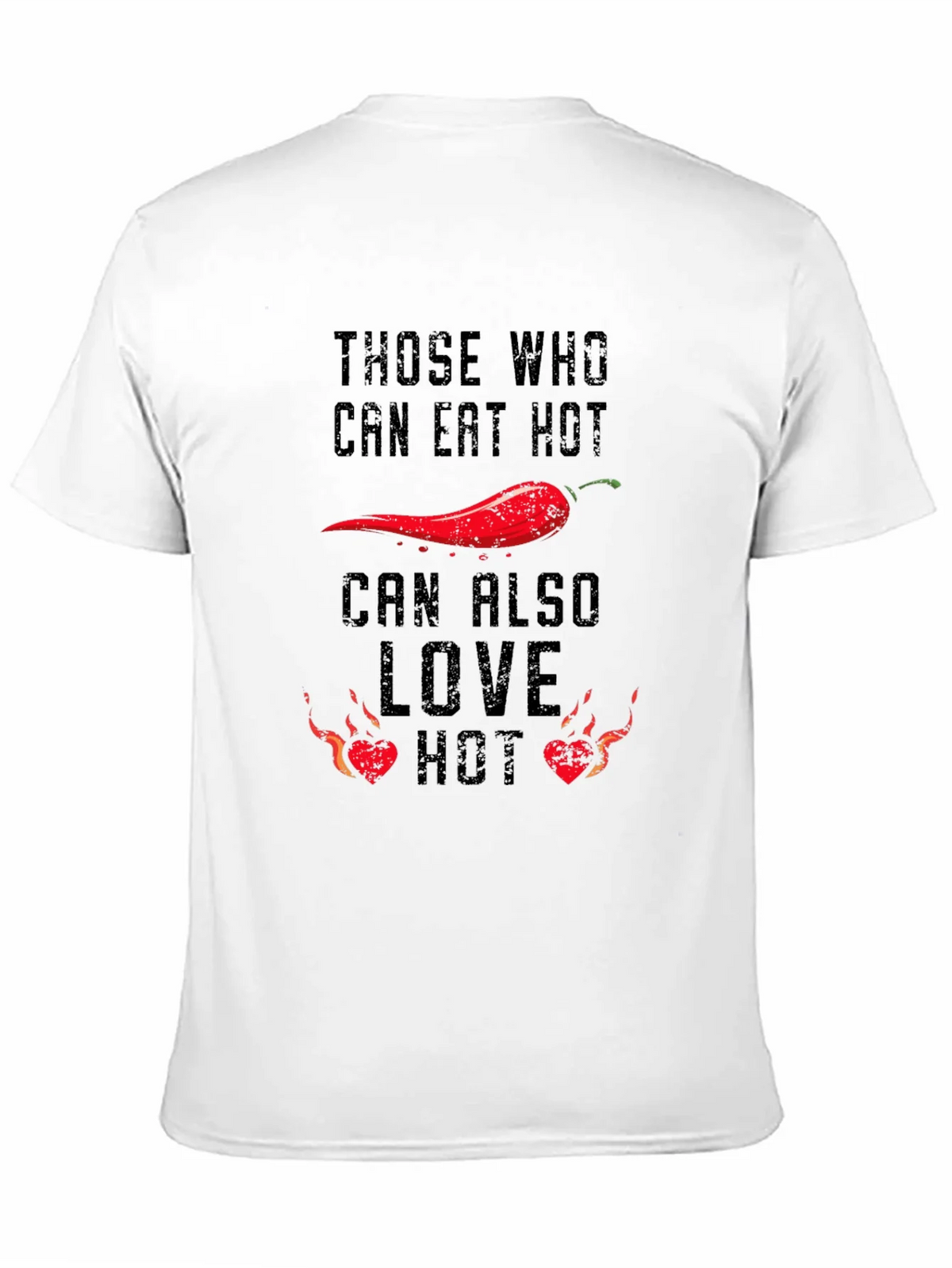 Spicy Food Lovers T-Shirt: Eat Hot Love product image 10